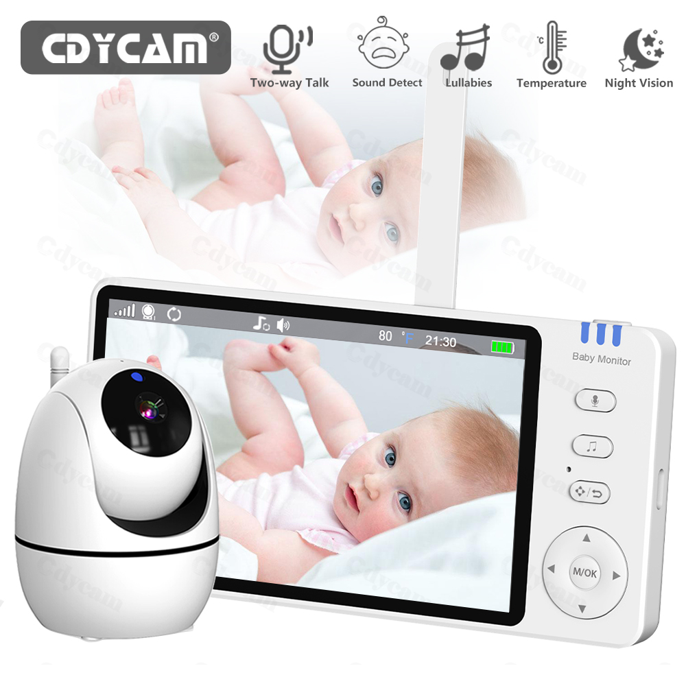 Baby Monitor Sensor - Видеоняня с камерой и аудио, 5-дюймовый