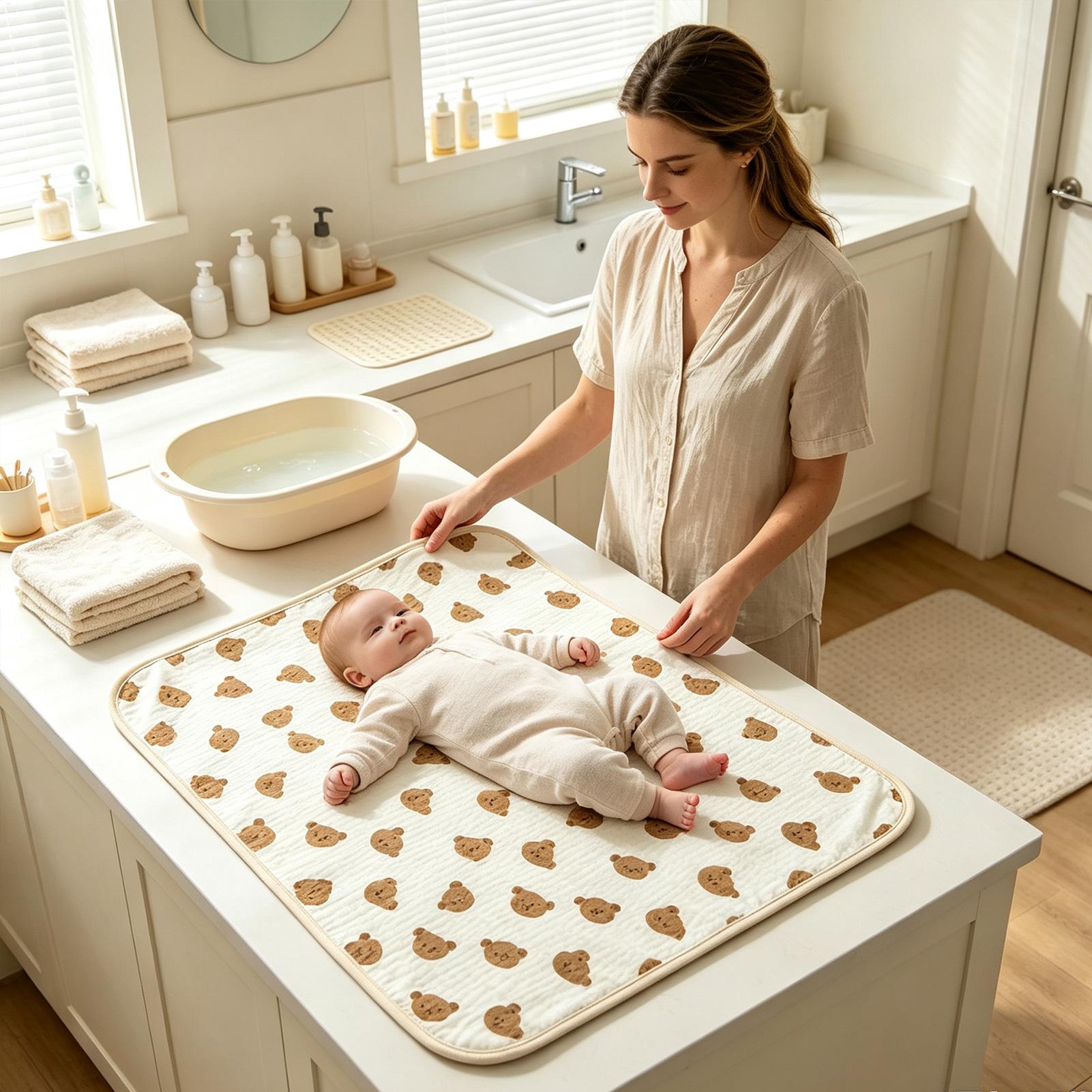 Многоразовый водонепроницаемый – обзор и цена Diaper Changing Mat