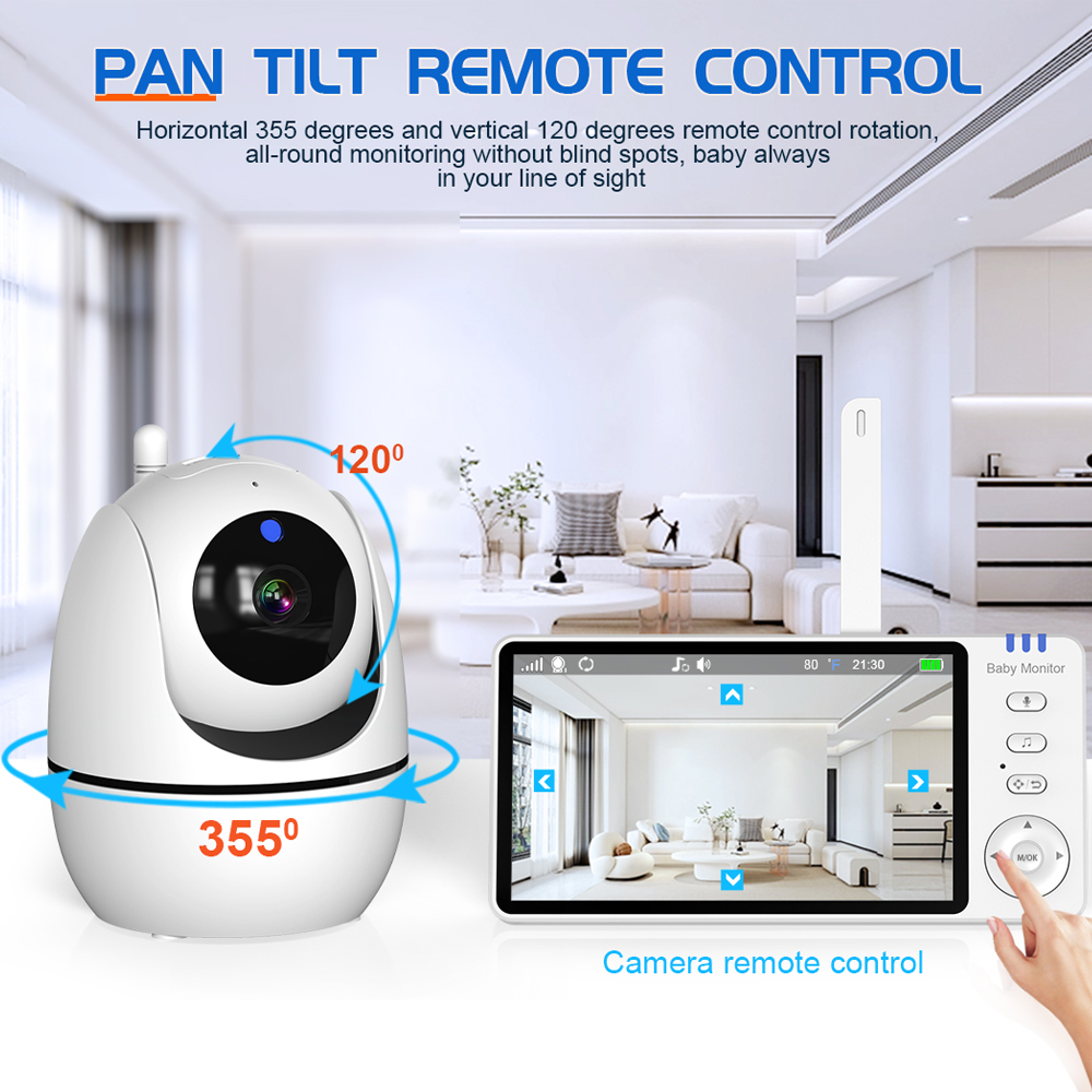 Видеоняня с камерой и аудио, 5 – обзор и цена Baby Monitor Sensor