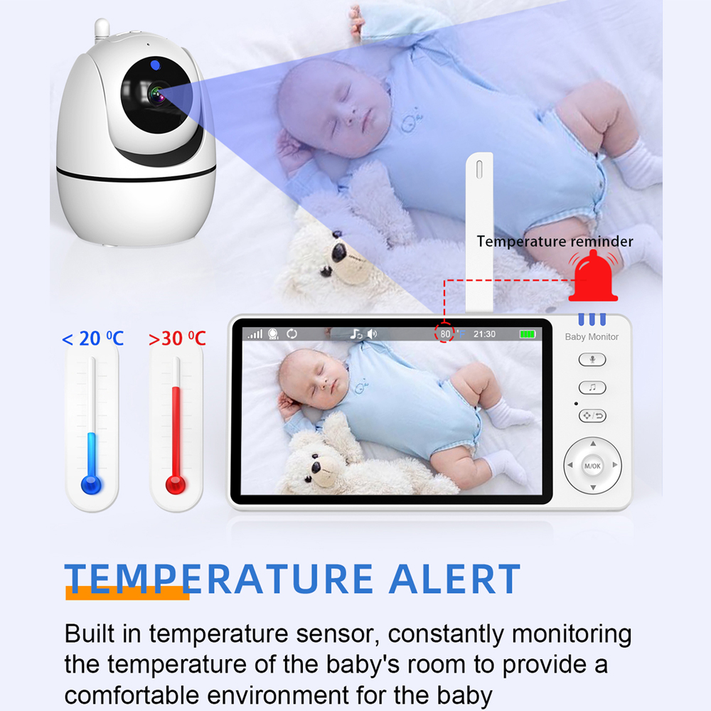 Видеоняня с камерой и аудио, 5 – обзор и цена Baby Monitor Sensor