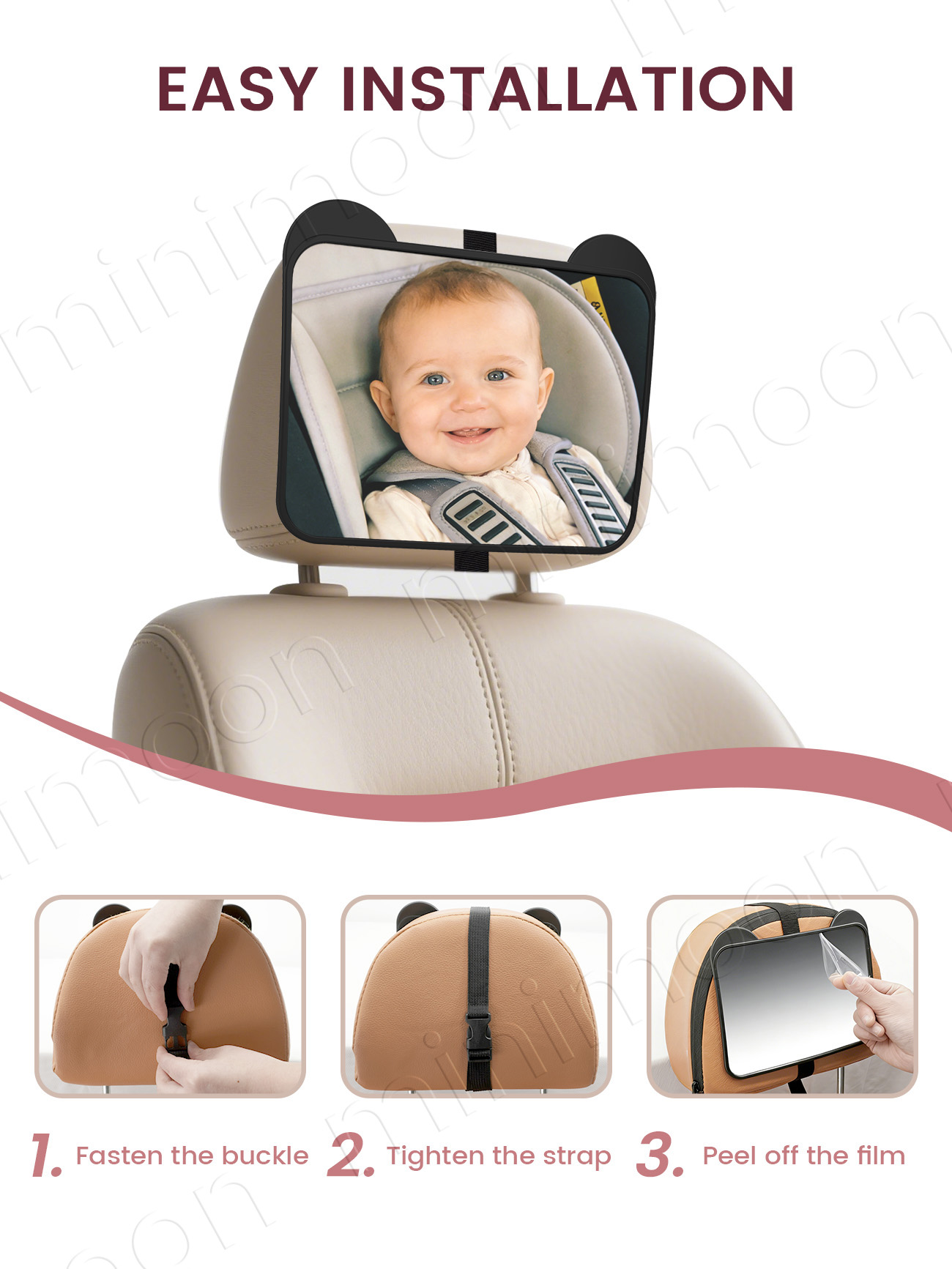 Зеркало для автомобиля с милым – обзор и цена Baby Monitor Sensor